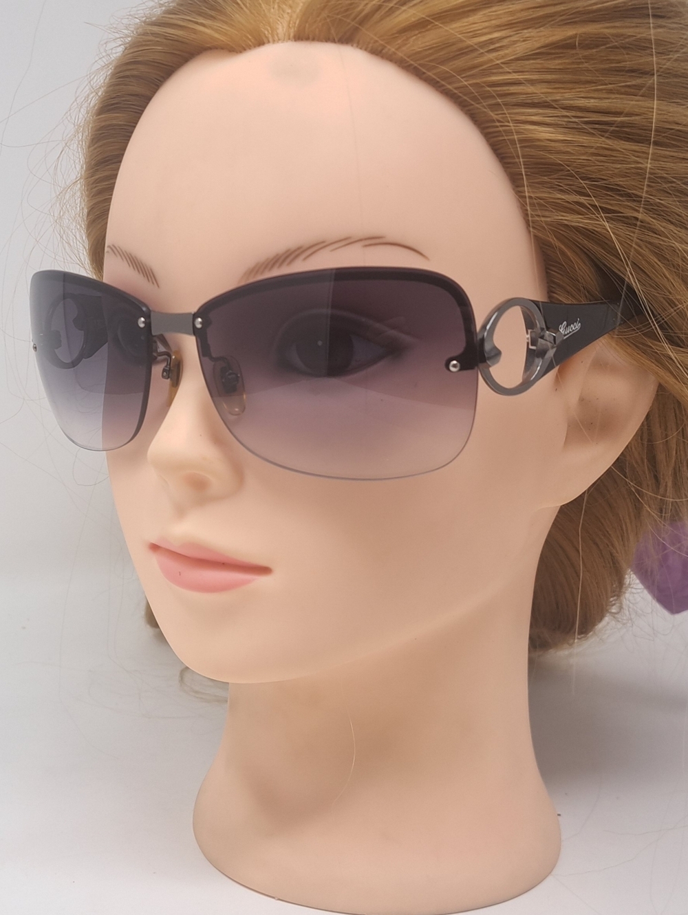 Gucci Women's Vintage Sunglasses Y2K Purple Gradient GG2836/F/S 65-13-130 - Picture 8 of 15